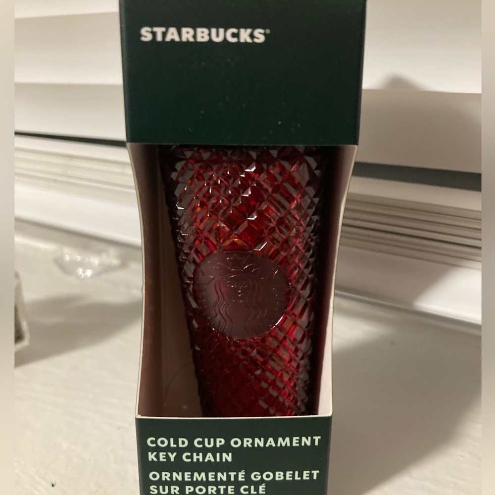 Starbucks Red Mini Keychain